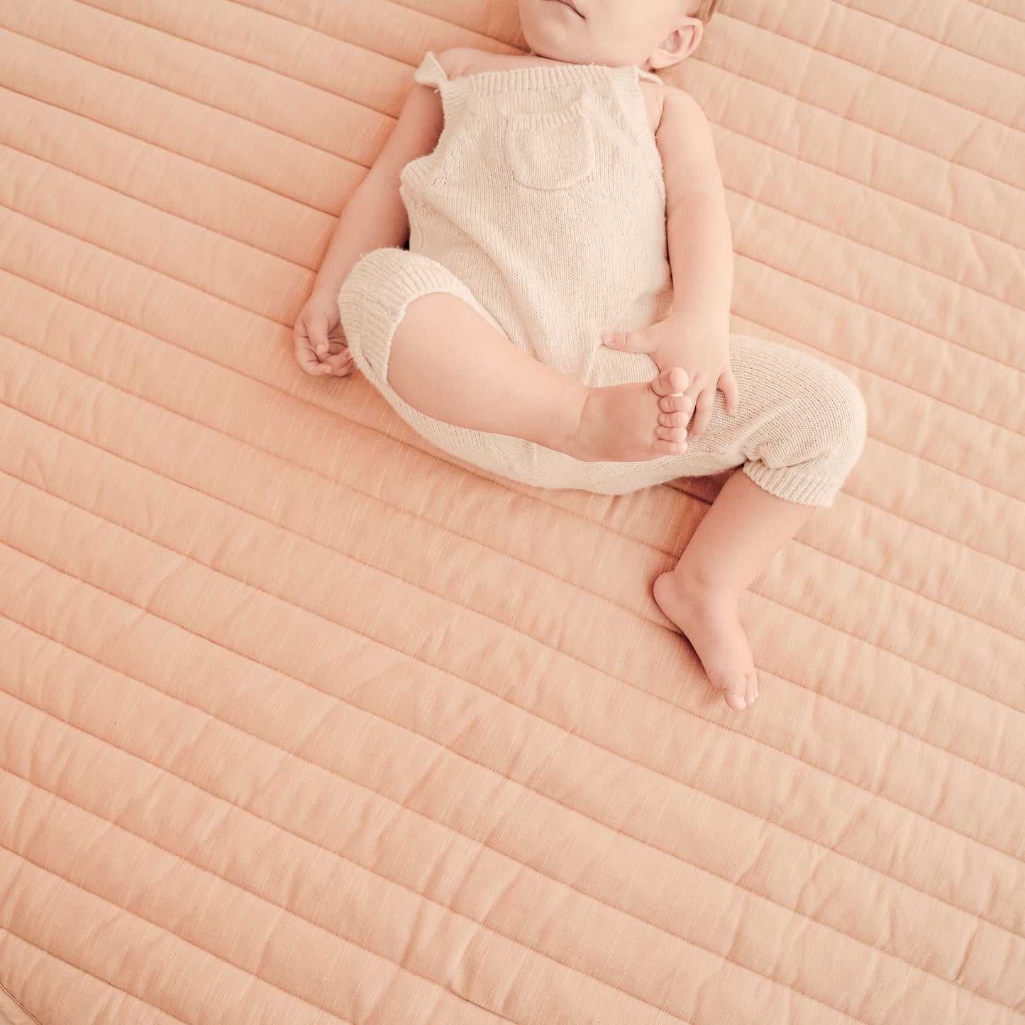 Snuggle Mat | Stripes - Sandstone