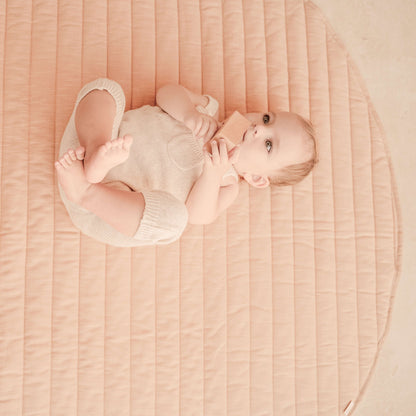 Snuggle Mat | Stripes - Sandstone