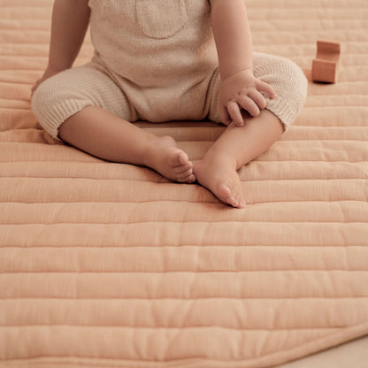 Snuggle Mat | Stripes - Sandstone