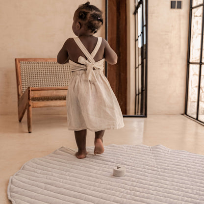 Snuggle Mat | Stripes - Stone