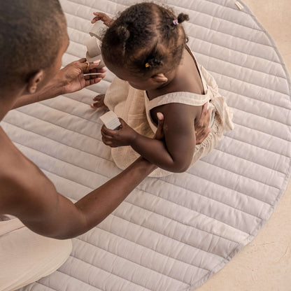 Snuggle Mat | Stripes - Stone