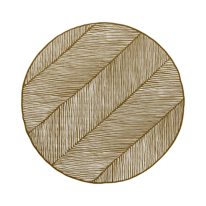 Snuggle Mat | Leaves - Sand Castle