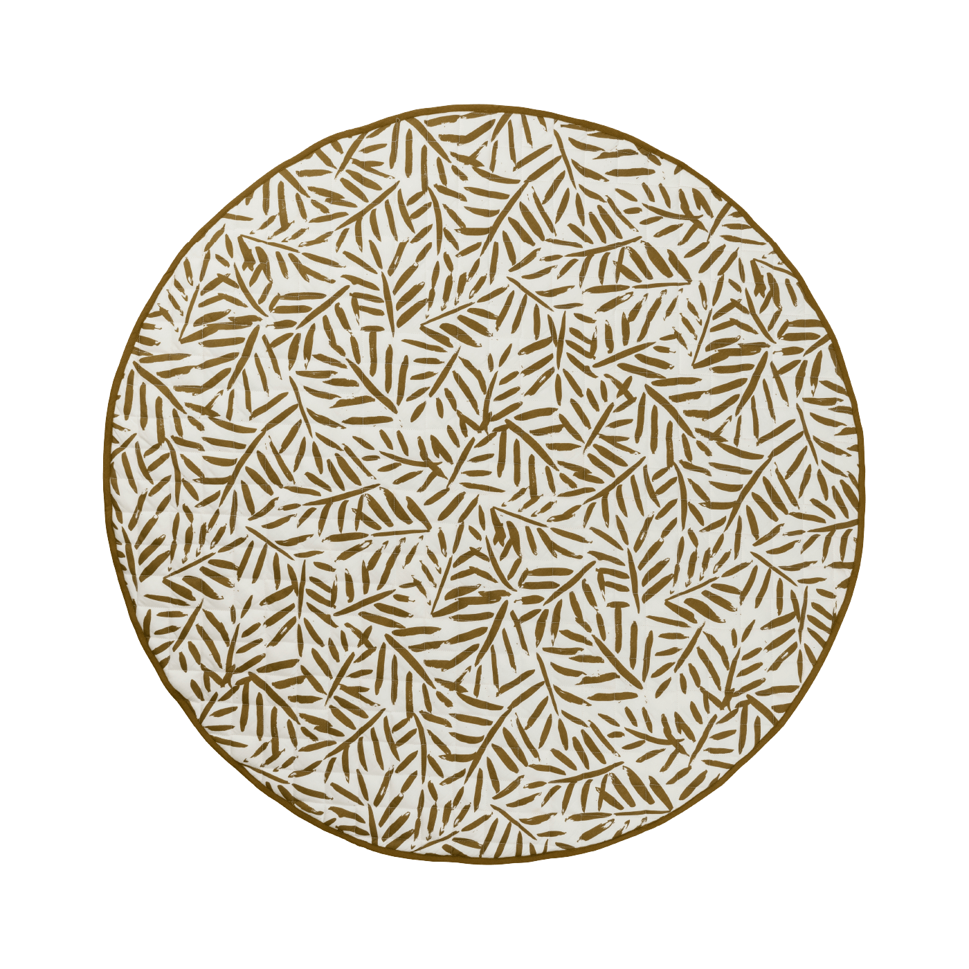 Snuggle Mat | Leaves - Sand Castle