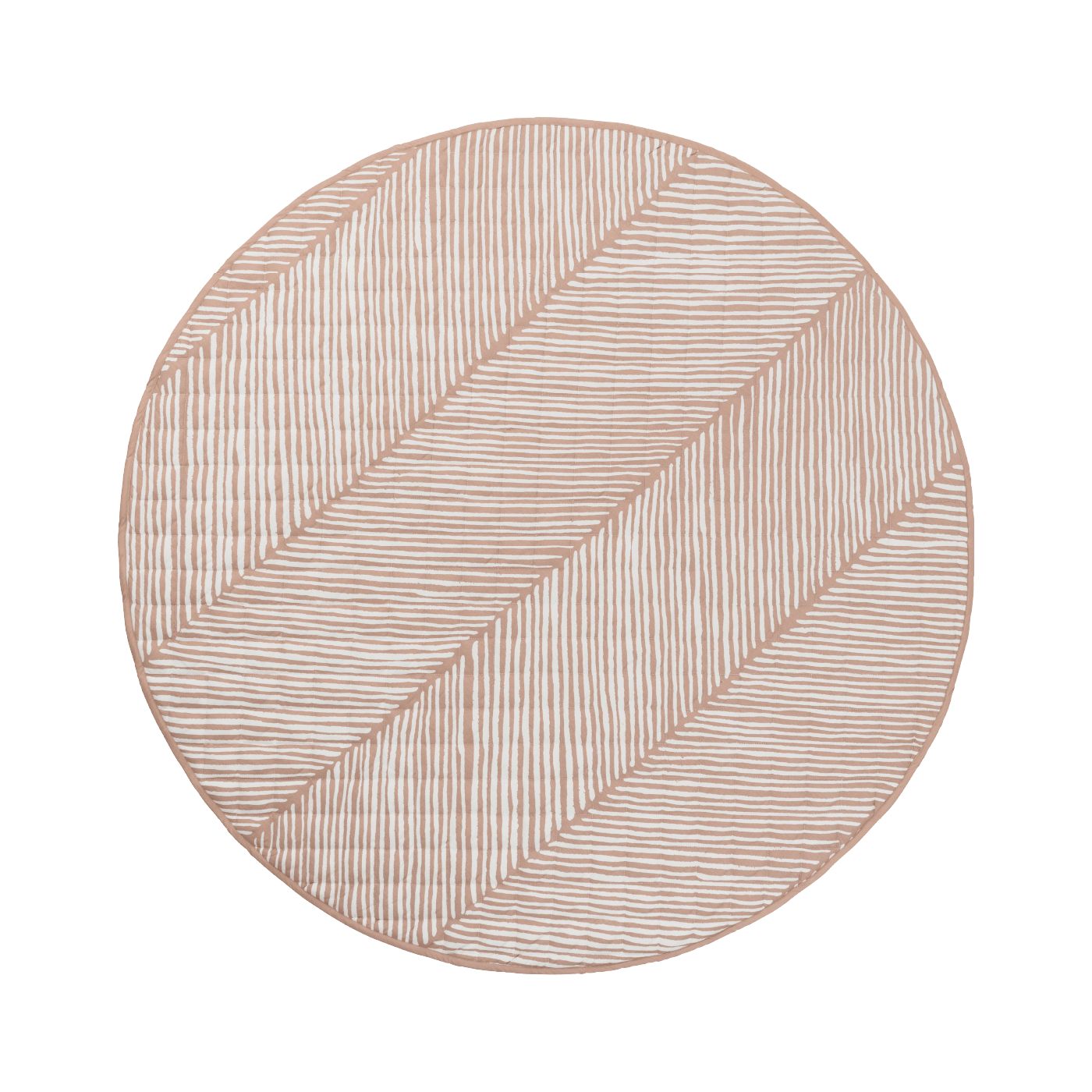 Snuggle Mat | Leaves - Sea Shell