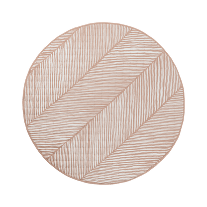 Snuggle Mat | Leaves - Sea Shell