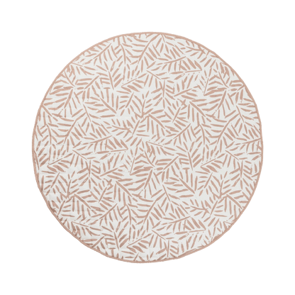 Snuggle Mat | Leaves - Sea Shell
