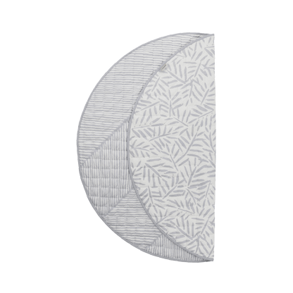 Snuggle Mat | Leaves - Stone