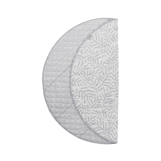 Snuggle Mat | Leaves - Stone