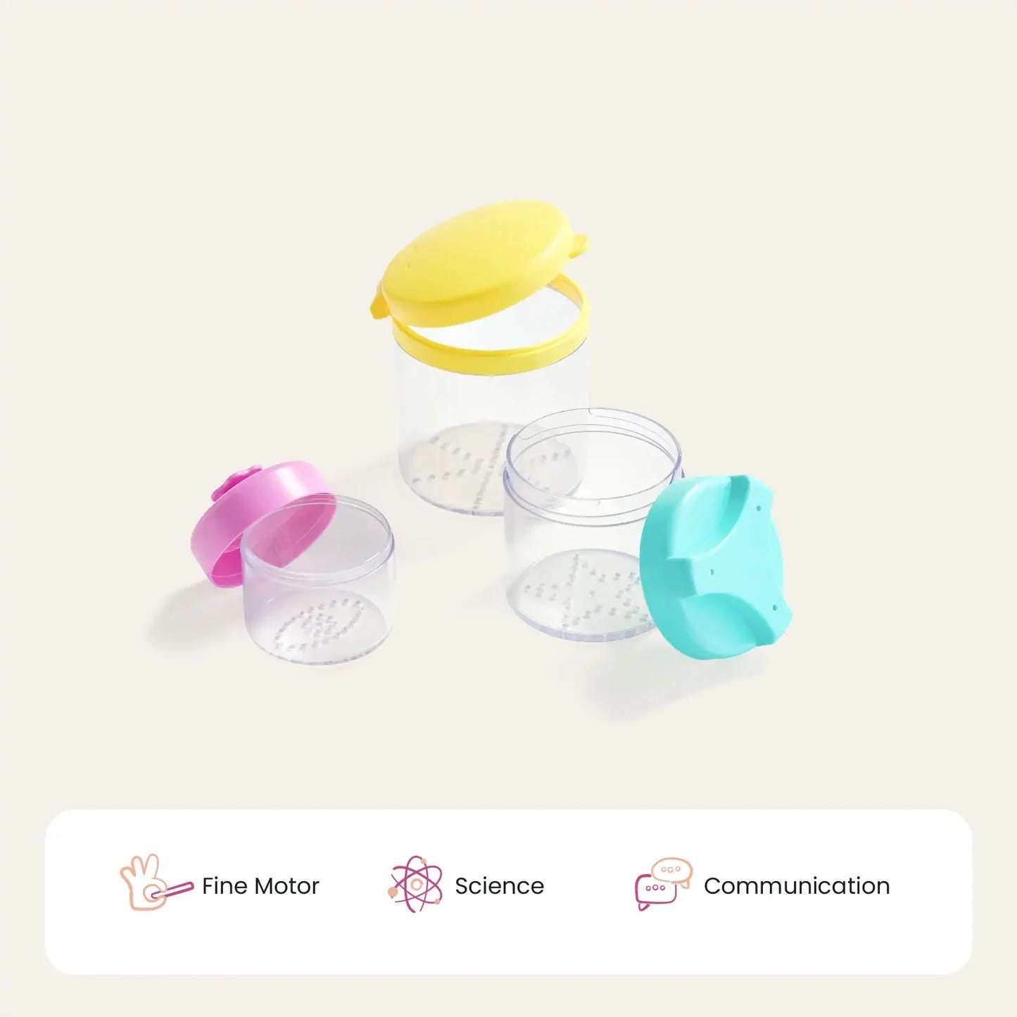 Tiny Land® Montessori Toys Set for Infants (10-12 month)