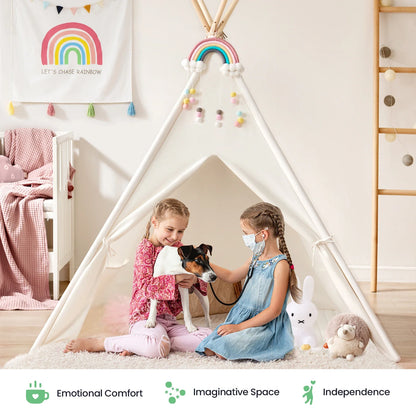 Tiny Land® Teepee for Kids with Mat