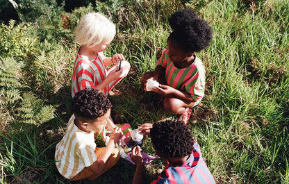 Striped Tencel™ Shirt - Pink/Green