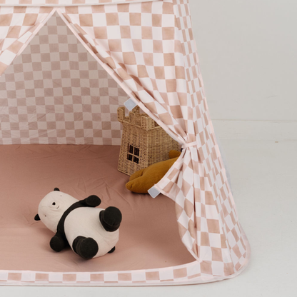 Checker Toffee Play Tent