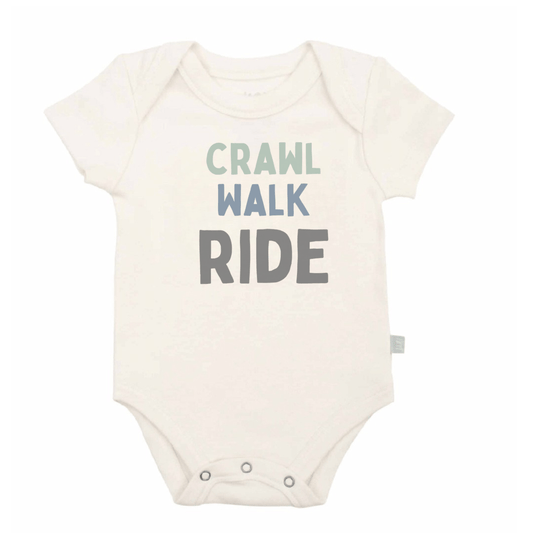 graphic bodysuit |crawl walk ride