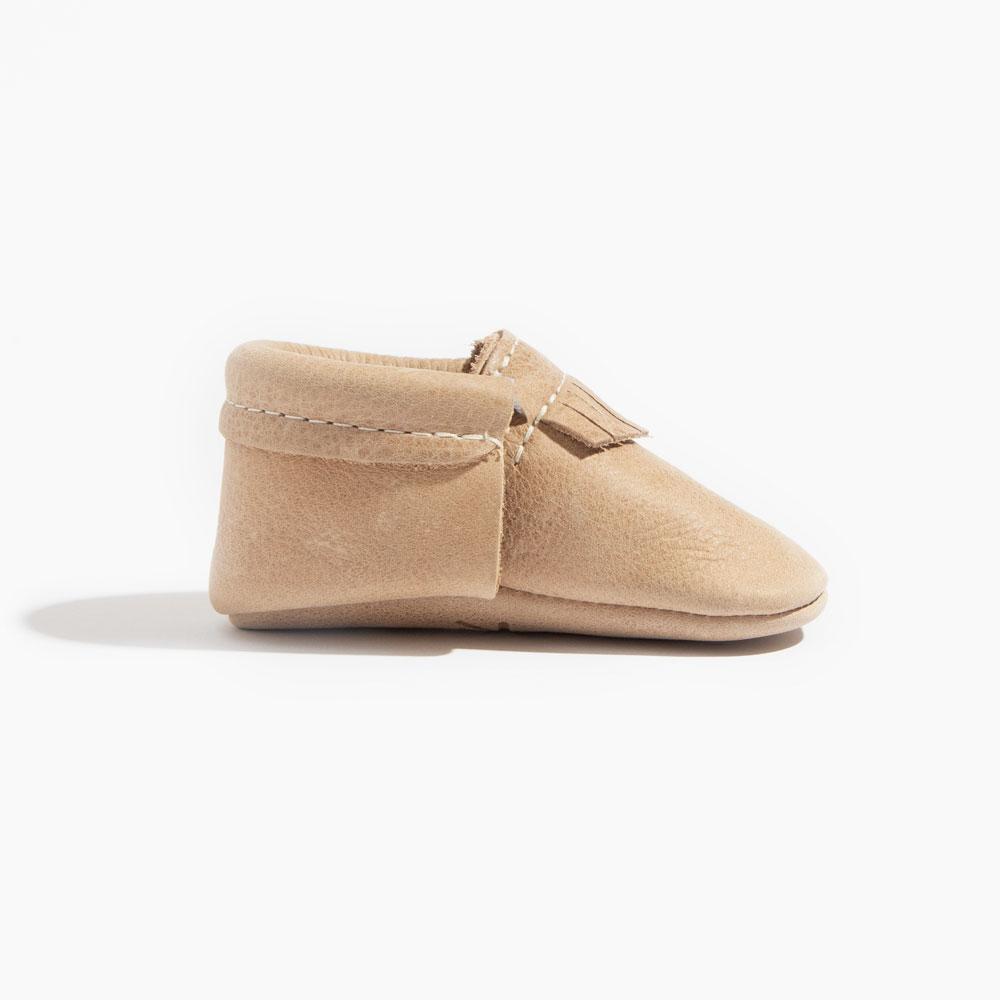 Weathered Brown City Baby Shoe