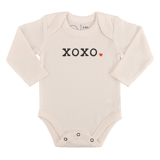 long sleeve graphic bodysuit | xoxo