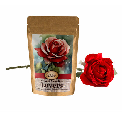 Yoni Steam for Lovers to Support Healthy Sensuality. Pleasurable Yoni Steam Herbs for Womb and Vaginal Care