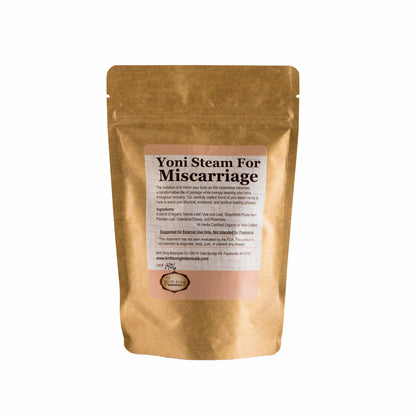 Yoni Steam Herbs for Miscarriage Recovery - For Physical and Emotional Support 3 oz.
