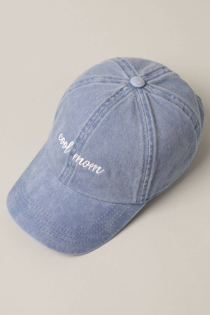 COOL MOM Embroidery Baseball Hat