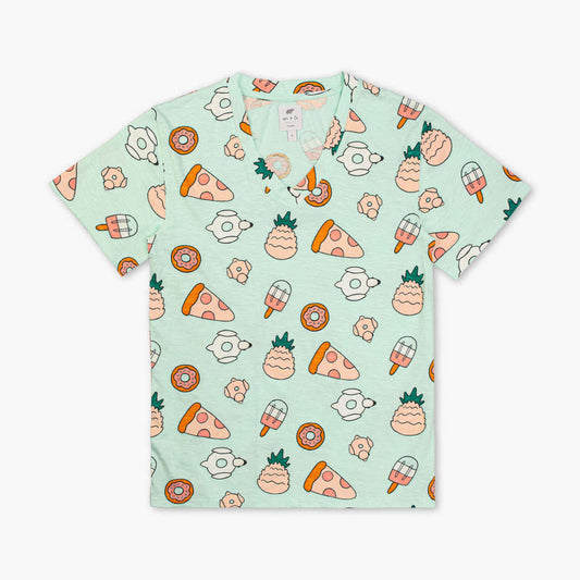 Adult V-Neck Tee - Pool Party