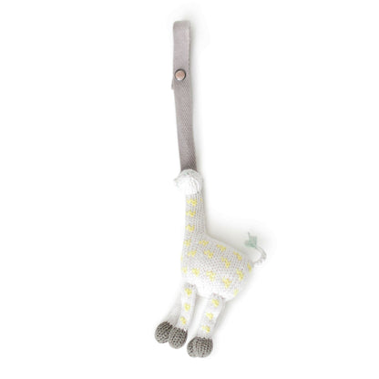 knit stroller toy | amelia the giraffe