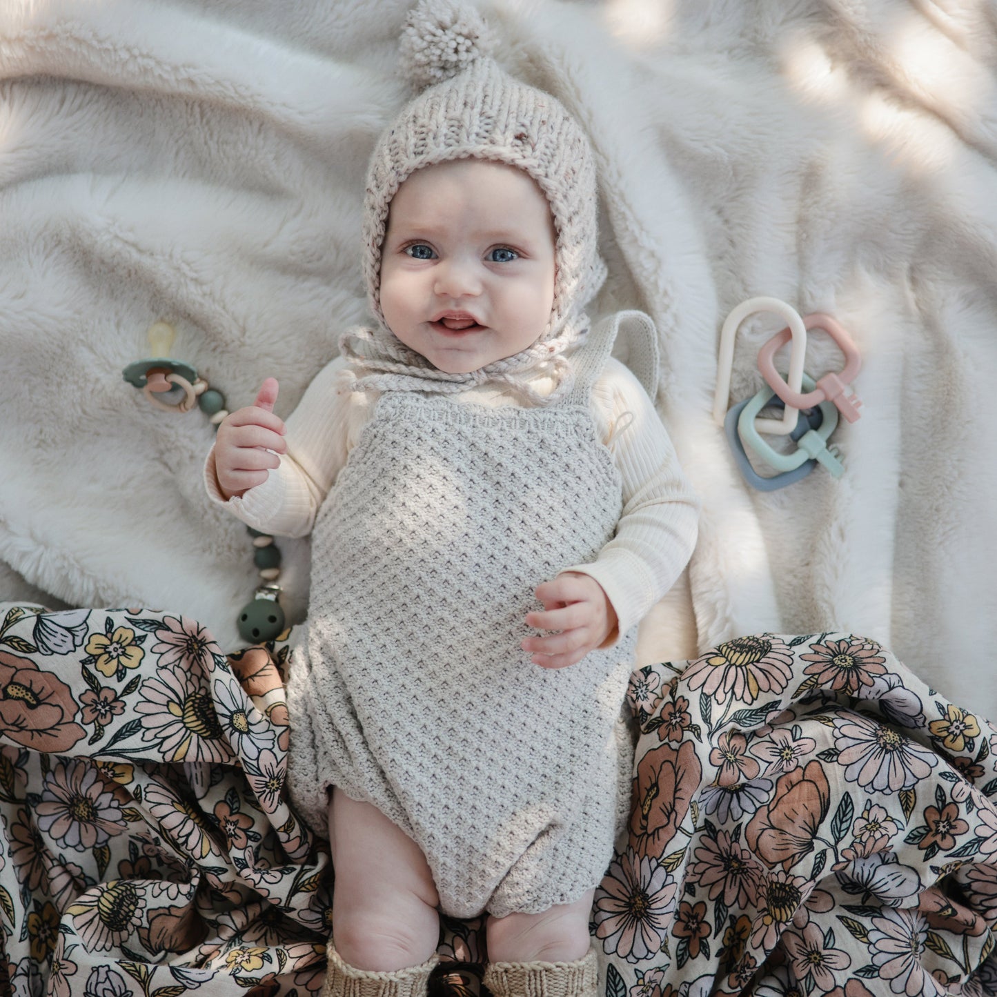 Organic Cotton Muslin Swaddle Blanket