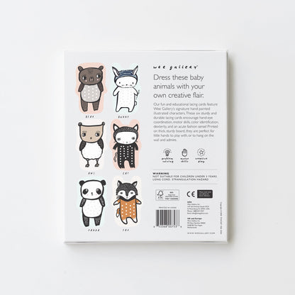 Lacing Cards - Baby Animals
