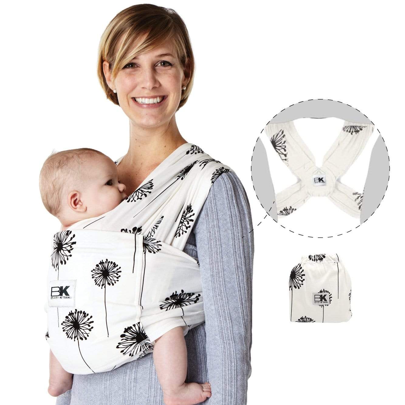 Baby K'tan Print Baby Carrier | Dandelion