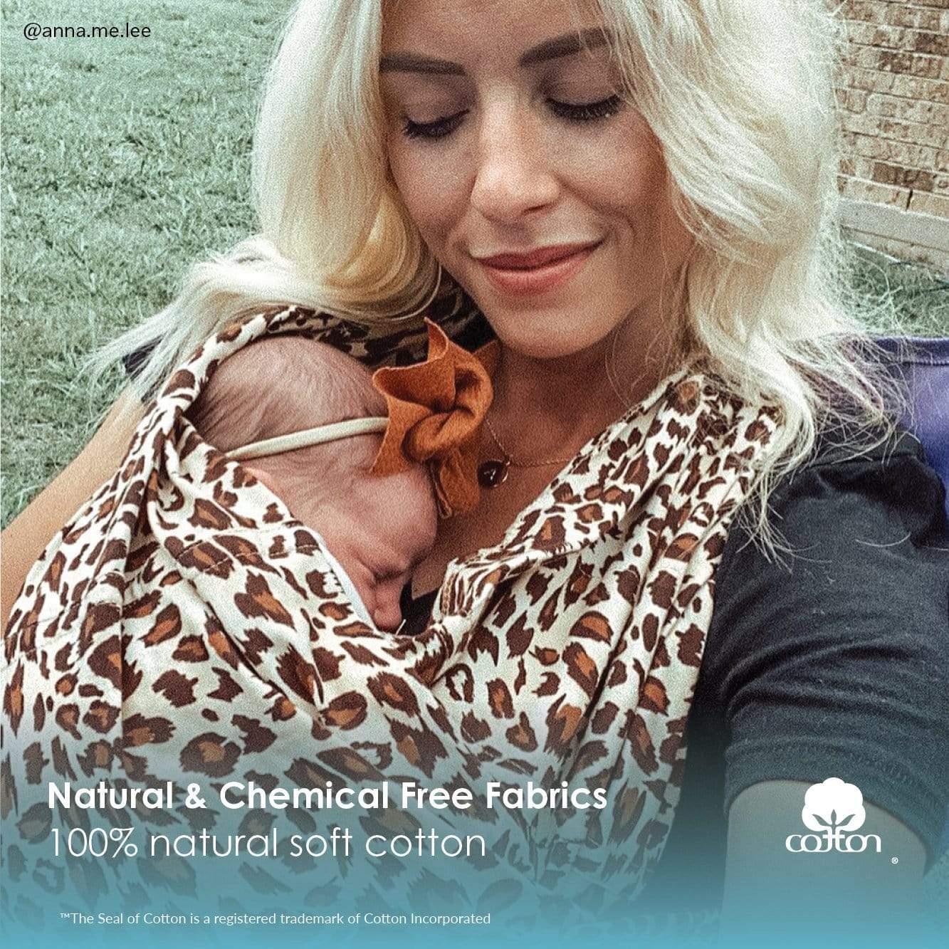 Baby K'tan Print Baby Carrier | Leopard Love