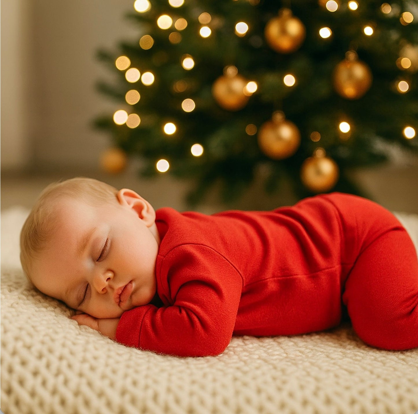 baby pajamas | scarlet red