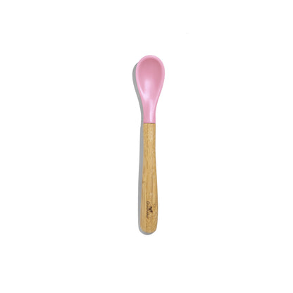 Infant Spoon Small Scoop | Bamboo & Silicone