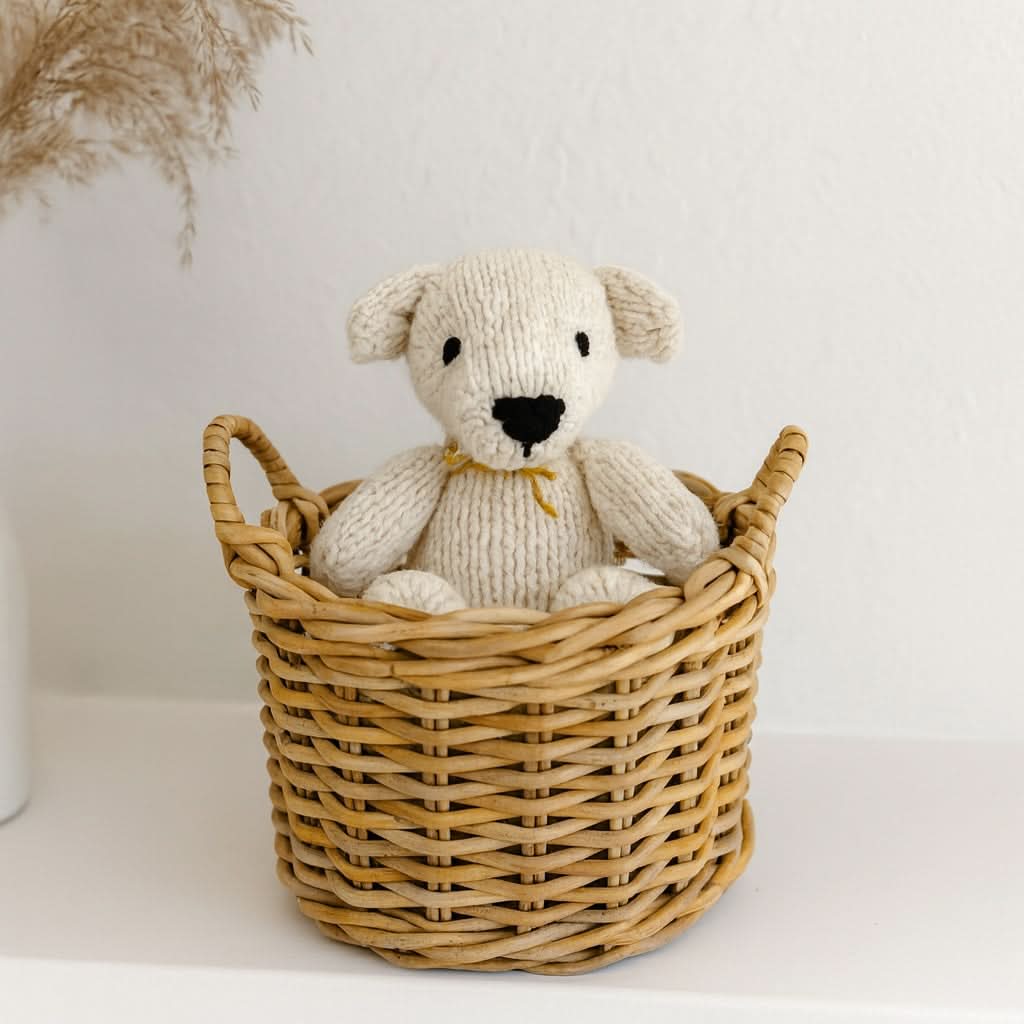 Wool Knit Buddy  | Vee the Cream Bear