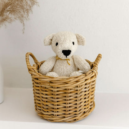 Wool Knit Buddy  | Vee the Cream Bear