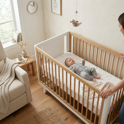 Organic Crib Sheet - Bloom