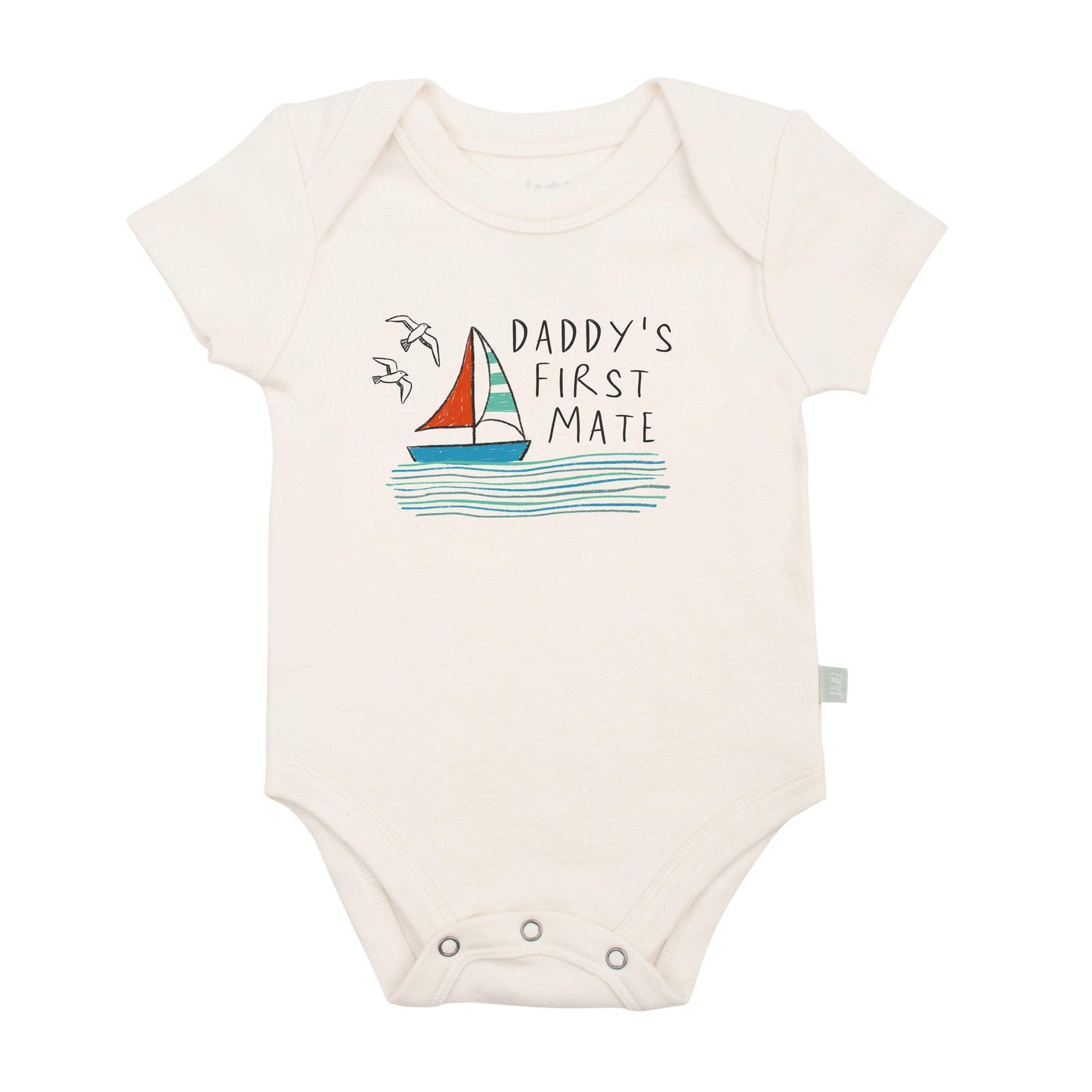 graphic bodysuit | daddy's first mate