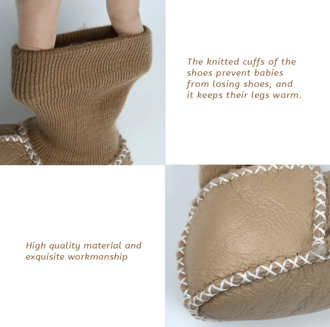 cozy booties | Cream