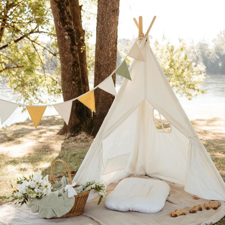Tiny Land® Teepee for Kids with Mat
