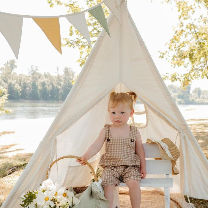 Tiny Land® Teepee for Kids with Mat