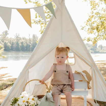 Tiny Land® Teepee for Kids with Mat