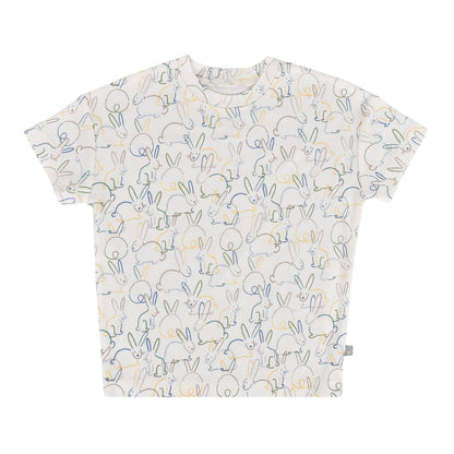 Boxy Toddler Tee | bunnies