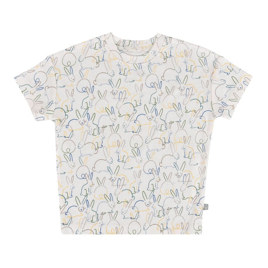 Boxy Toddler Tee | bunnies