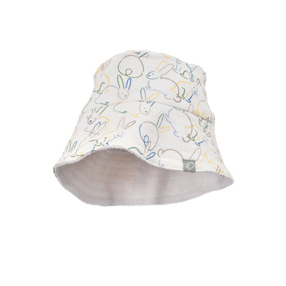 reversible bucket hat | bunnies