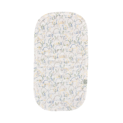 burp cloth | bunnies