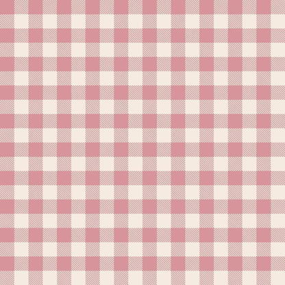 Long Sleeve Bodysuit - Pink Gingham