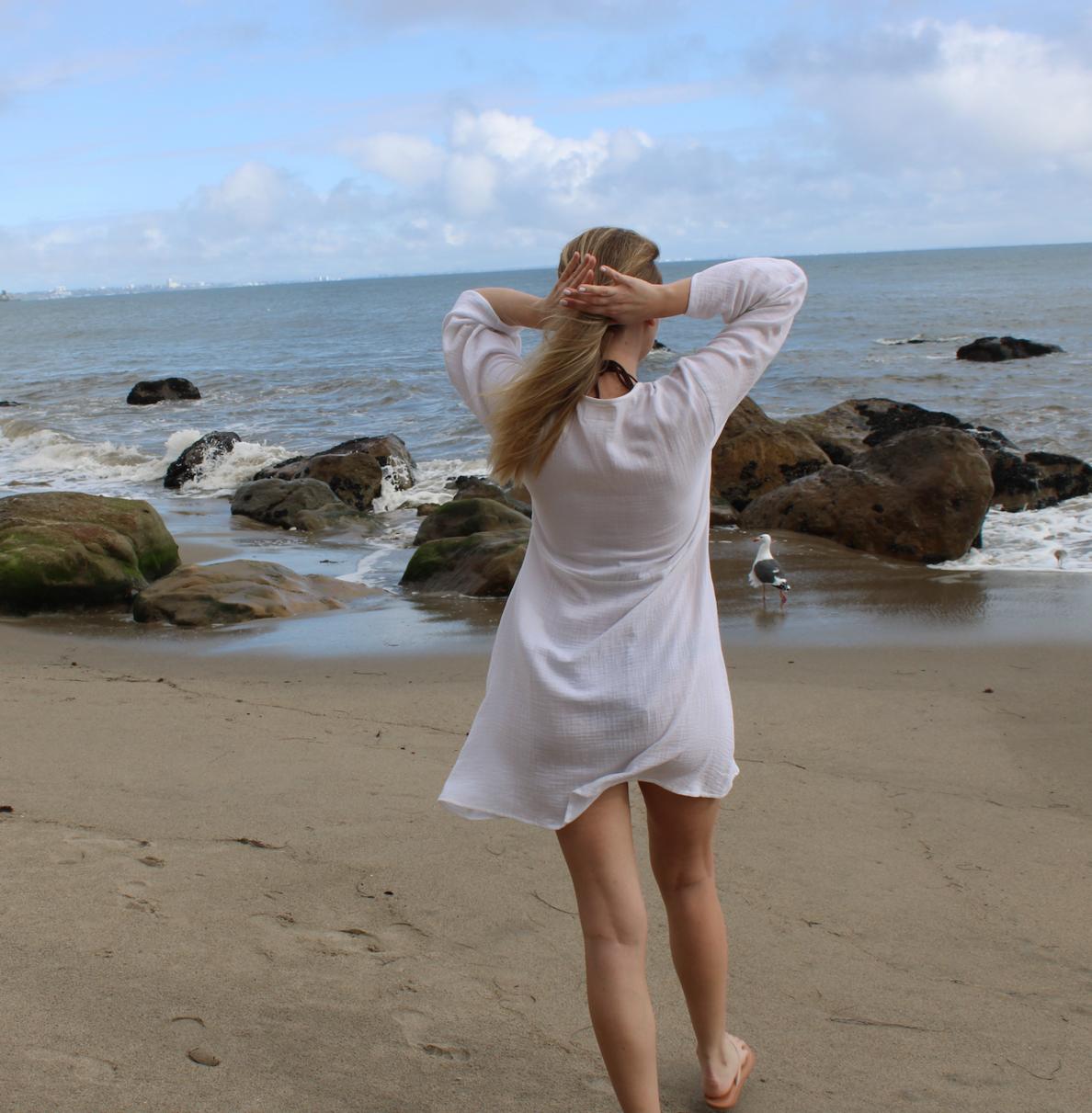 Gemma Dress - White