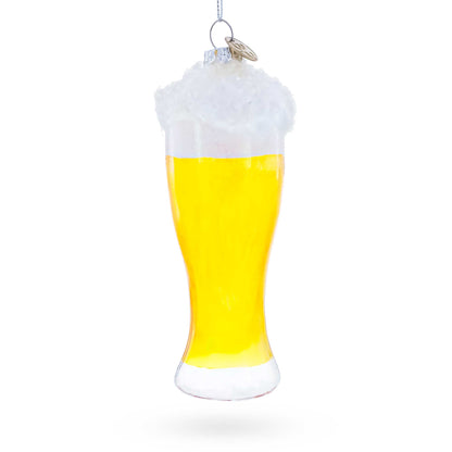 Frothy Pint of Ale Glass Christmas Ornament