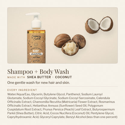 Nourishing Baby Hair and Body Set