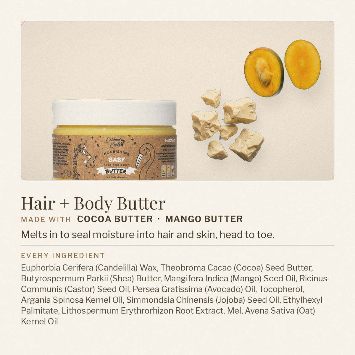 Nourishing Baby Hair and Body Set