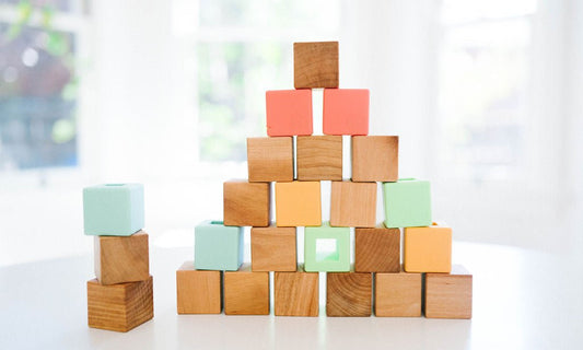 Classic Silicone + Wood Block Set