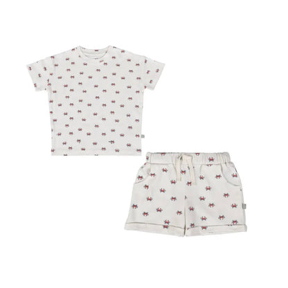shirt & short set | Crab