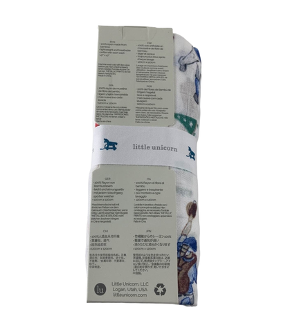 Little Unicorn Deluxe Muslin Swaddle, Home Run